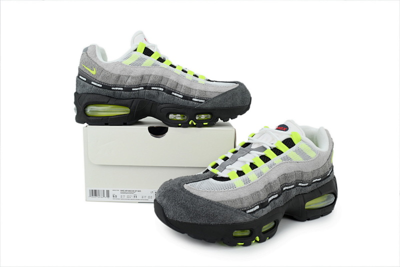 【CA3KZ】 纽约限定 KZ版本耐克95气垫 IB4523-004 Undefeated x Nike Air Max 95 'Geo Exclusive - NYC Neon'