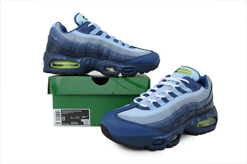 【CA3KZ】游戏王超感蓝  KZ版本耐克95气垫 II7404-400 Yu-Gi-Oh! x Nike Air Max Muscle 95 QS 'Joey'