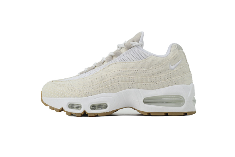 【CA9KZ】大气泡米白 KZ版本耐克95气垫 HM4743-100 Undefeated x Nike Air Max 95 Large Bubble Off-White
