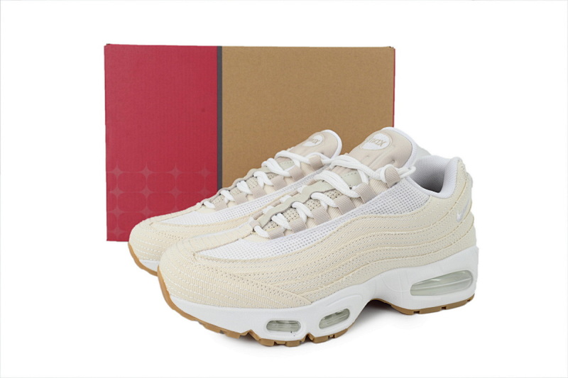 【CA9KZ】大气泡米白 KZ版本耐克95气垫 HM4743-100 Undefeated x Nike Air Max 95 Large Bubble Off-White