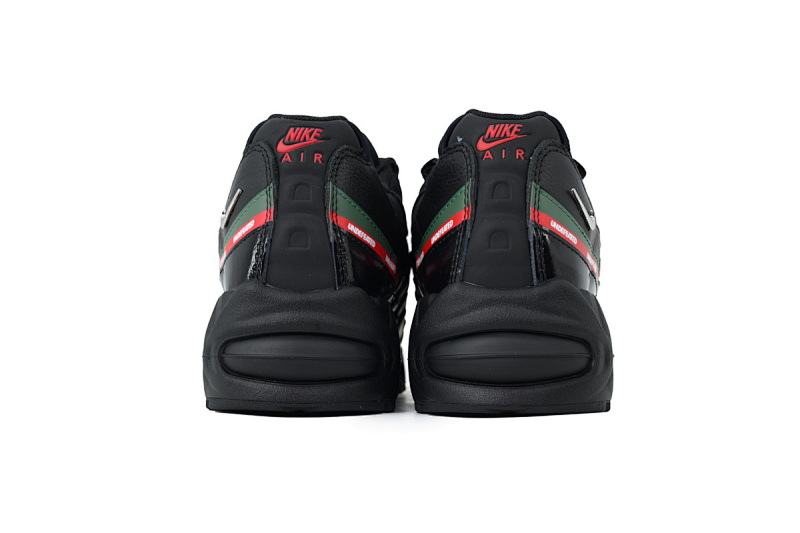 【CA9KZ】大气泡UN联名黑红  KZ版本耐克95气垫 IB4453-001 Undefeated x Nike Air Max 95 'Black'