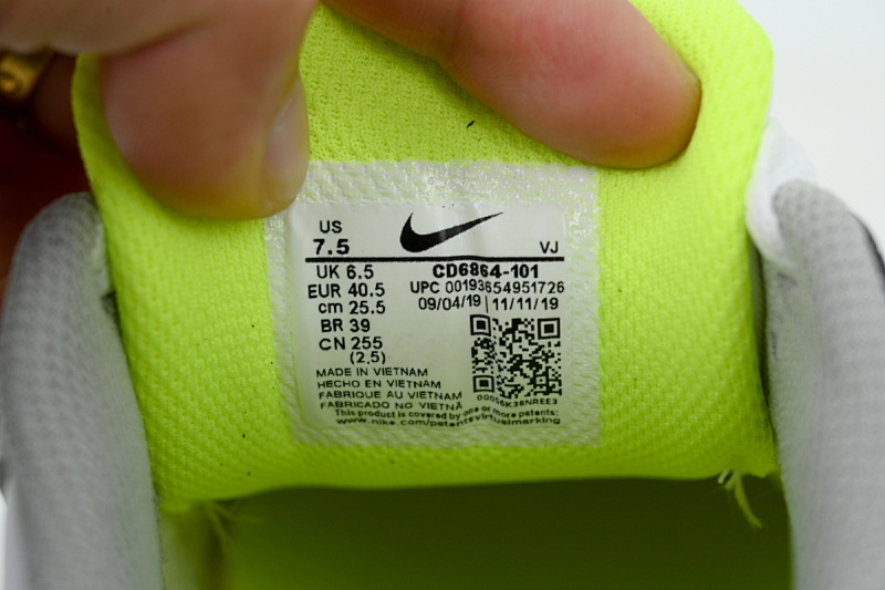 【BA1MA】青柠色皮面 耐克90联名气垫跑鞋 CD6864-101 Nike Air Max 90 GS 'Volt'