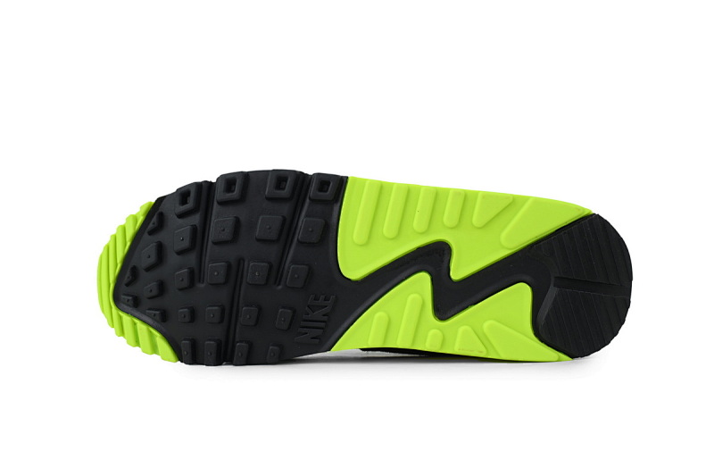 【BA1MA】青柠色皮面 耐克90联名气垫跑鞋 CD6864-101 Nike Air Max 90 GS 'Volt'