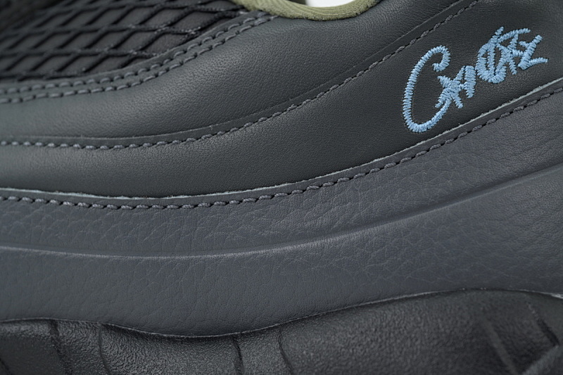 【CA1KZ】黑蓝 KZ版本耐克95气垫 FB2709-002 Corteiz x Nike Air Max 95 SP 'Rules the World - Aegean Storm'