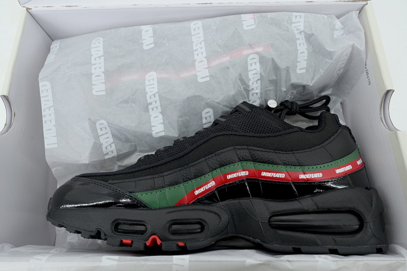【CA1MC】五道杠黑联名 耐克95气垫 IB4453-001  Undefeated x Nike Air Max 95 'Black'