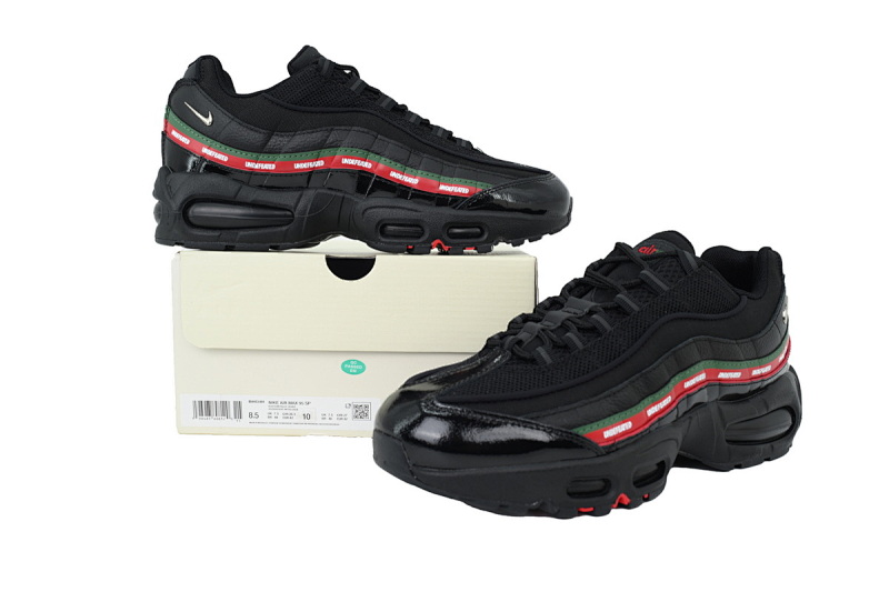 【CA1MC】五道杠黑联名 耐克95气垫 IB4453-001  Undefeated x Nike Air Max 95 'Black'
