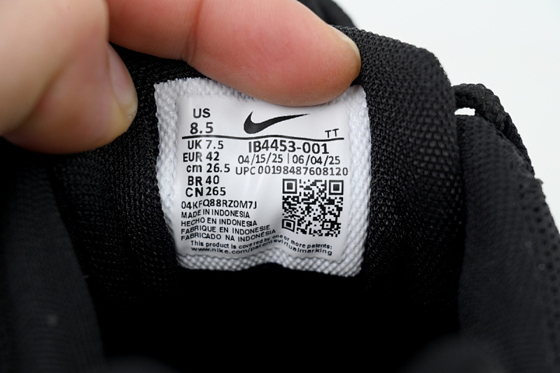 【CA1MC】五道杠黑联名 耐克95气垫 IB4453-001  Undefeated x Nike Air Max 95 'Black'