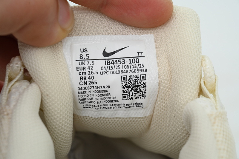 【CA1MC】五道杠白联名 耐克95气垫 IB4453-100 Undefeated x Nike Air Max 95 'Sail'