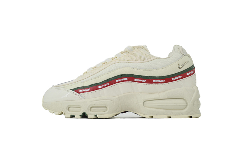 【CA1MC】五道杠白联名 耐克95气垫 IB4453-100 Undefeated x Nike Air Max 95 'Sail'