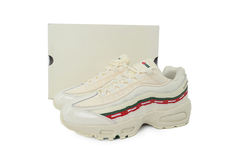 【CA1MC】五道杠白联名 耐克95气垫 IB4453-100 Undefeated x Nike Air Max 95 'Sail'