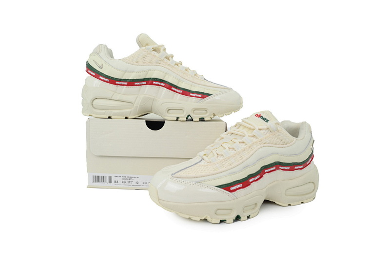 【CA1MC】五道杠白联名 耐克95气垫 IB4453-100 Undefeated x Nike Air Max 95 'Sail'