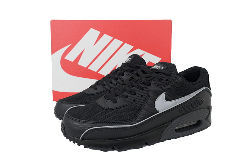 yupoo_383548_6d9541c8.jpg 【BA1MA】黑银 耐克90联名气垫跑鞋 HV4517-002 Nike Air Max 90 Premium Reflective 'Black'