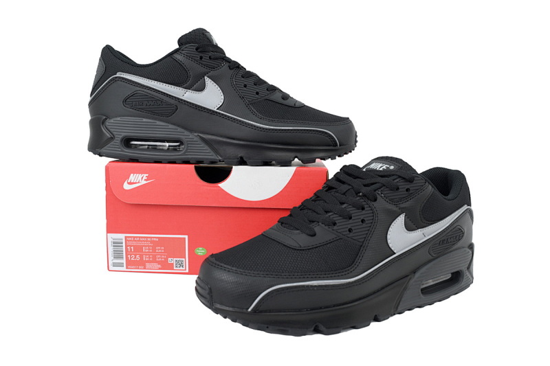 yupoo_383548_aba4bcd3.jpg 【BA1MA】黑银 耐克90联名气垫跑鞋 HV4517-002 Nike Air Max 90 Premium Reflective 'Black'