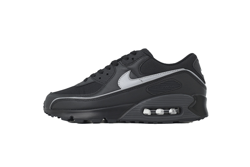 yupoo_383548_f04d5f72.jpg 【BA1MA】黑银 耐克90联名气垫跑鞋 HV4517-002 Nike Air Max 90 Premium Reflective 'Black'