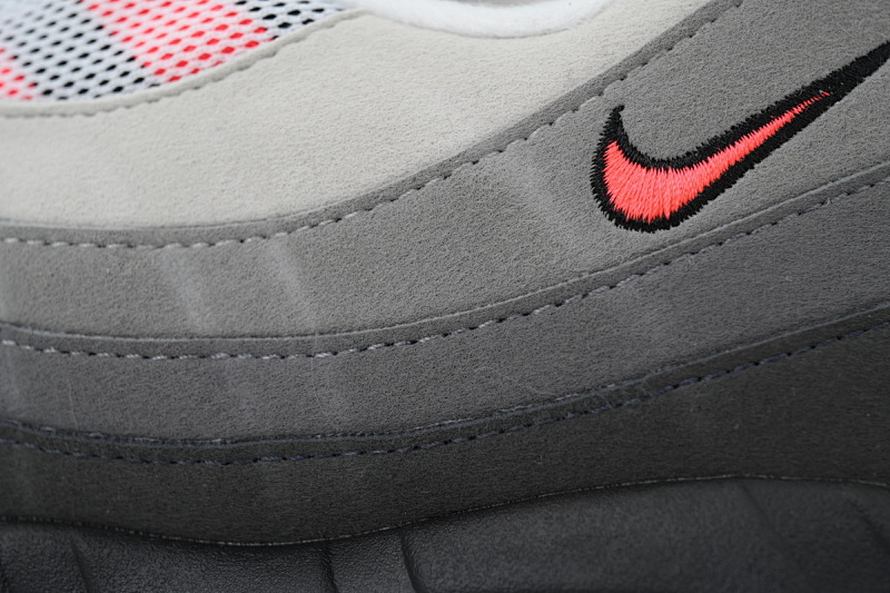 【CA9KZ】灰红 KZ版本耐克95气垫 IM7410-001  Nike Air Max 95 'Big Bubble - Solar Red'