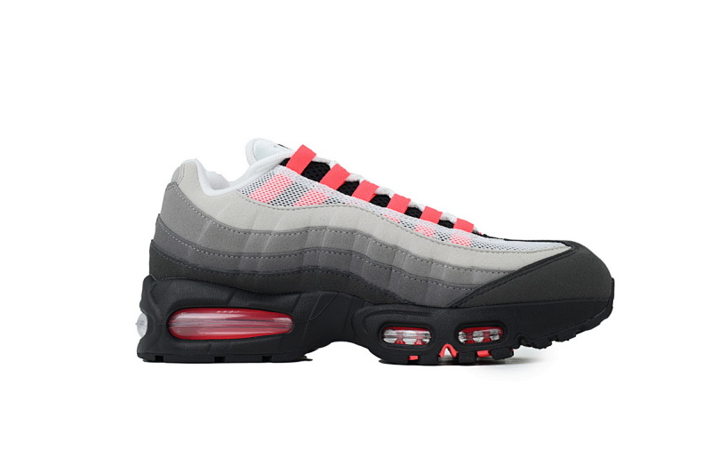 【CA9KZ】灰红 KZ版本耐克95气垫 IM7410-001  Nike Air Max 95 'Big Bubble - Solar Red'