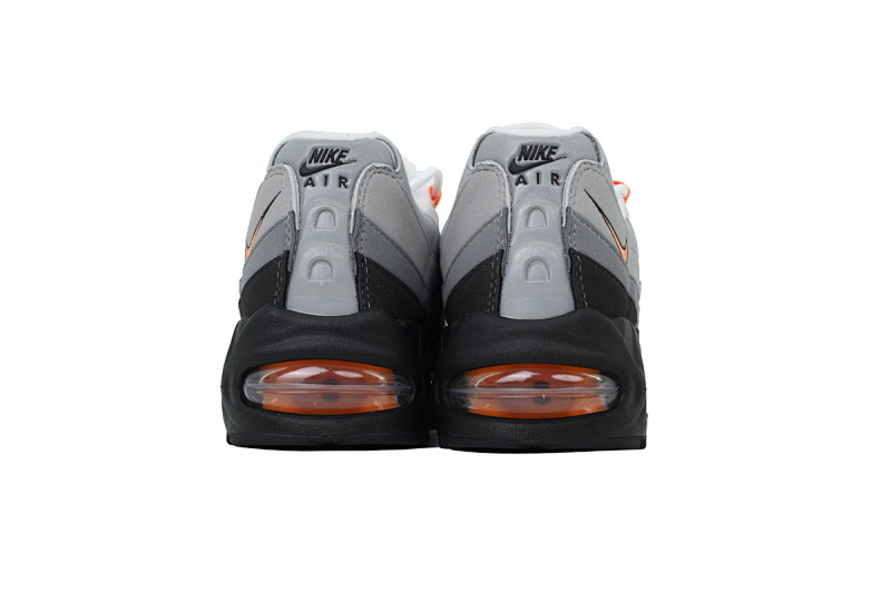 【CA9KZ】黑灰橙 KZ版本耐克95气垫 HM4740-101 Nike Air Max 95 OG 'Bright Mandarin 2.0' 2025