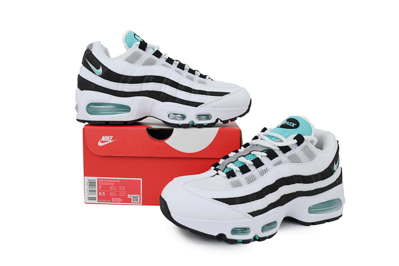 【CA9KZ】黑白绿 KZ版本耐克95气垫  IM7409-100  Nike Air Max 95 OG 'Black Border' 2025