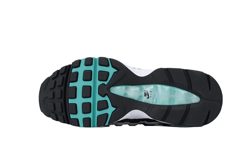 【CA9KZ】黑白绿 KZ版本耐克95气垫  IM7409-100  Nike Air Max 95 OG 'Black Border' 2025