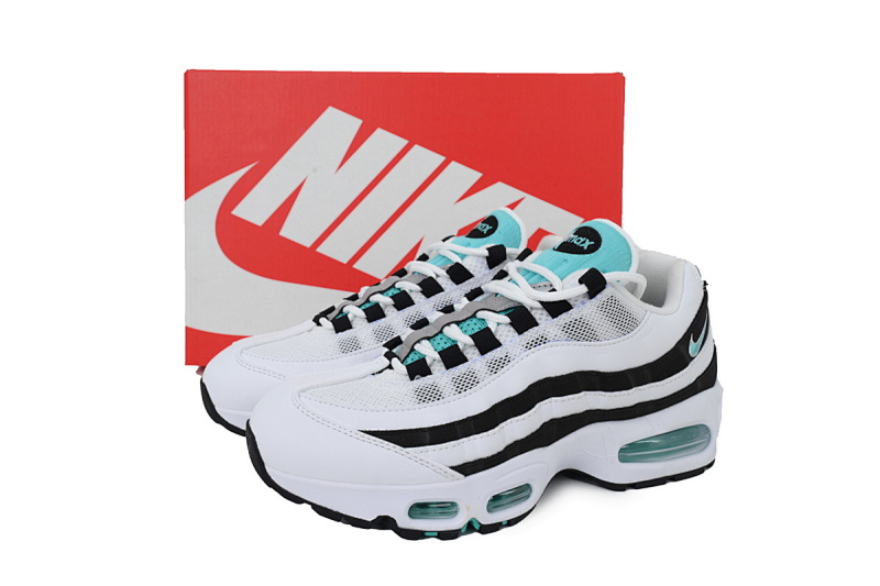 【CA9KZ】黑白绿 KZ版本耐克95气垫  IM7409-100  Nike Air Max 95 OG 'Black Border' 2025