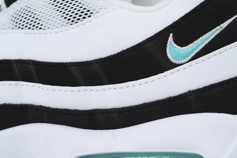 【CA9KZ】黑白绿 KZ版本耐克95气垫  IM7409-100  Nike Air Max 95 OG 'Black Border' 2025