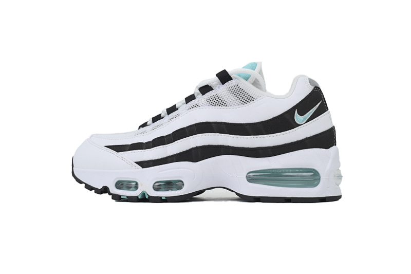【CA9KZ】黑白绿 KZ版本耐克95气垫  IM7409-100  Nike Air Max 95 OG 'Black Border' 2025