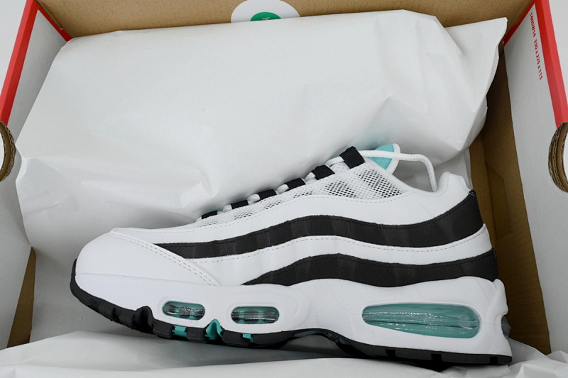 【CA9KZ】黑白绿 KZ版本耐克95气垫  IM7409-100  Nike Air Max 95 OG 'Black Border' 2025