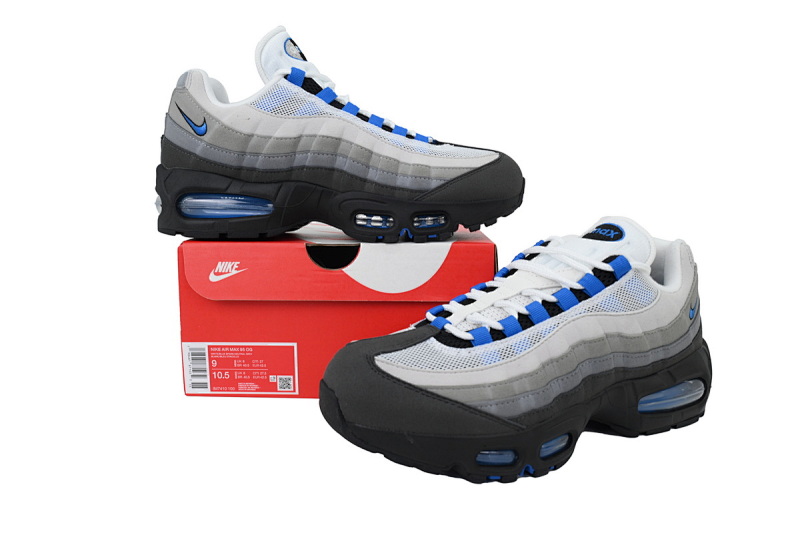 【CA9KZ】黑灰蓝  KZ版本耐克95气垫 IM7410-100 Nike Air Max 95 OG 'Blue Spark'