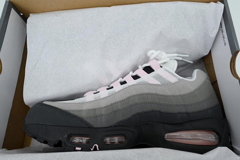 【CA9KZ】灰粉 KZ版本耐克95气垫 HJ5996-001 Nike Wmns Air Max 95 OG 'Pink Foam' 2025