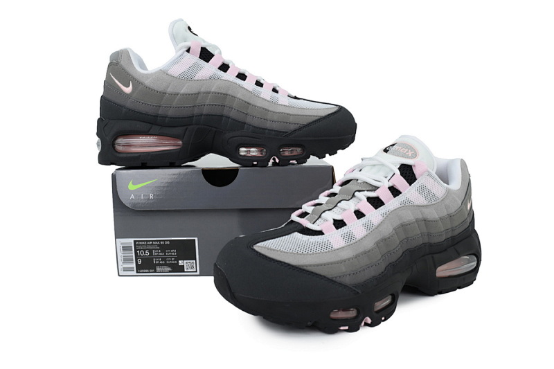 【CA9KZ】灰粉 KZ版本耐克95气垫 HJ5996-001 Nike Wmns Air Max 95 OG 'Pink Foam' 2025