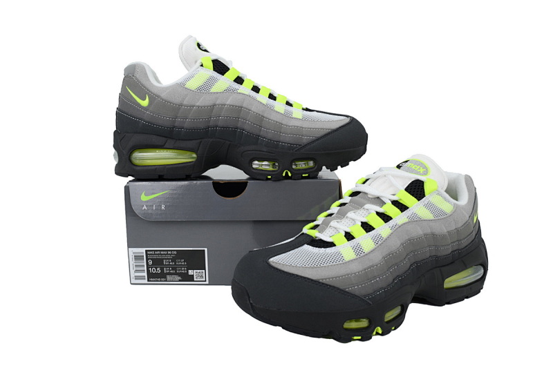 【CA9KZ】黑荧光绿 KZ版本耐克95气垫 HM4740-001 Nike Air Max 95 OG 'Neon' 2025