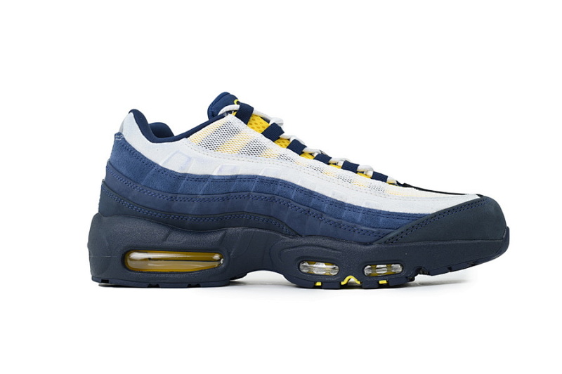 【CA3KZ】蓝白联名 KZ版本耐克95气垫 HQ8492-400 Eric Koston x Nike SB x Air Max 95 'Obsidian Speed Yellow'