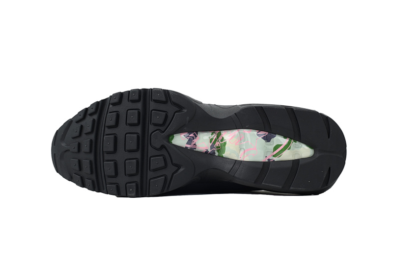 【CA1KZ】黑粉 KZ版本耐克95气垫 Corteiz x Nike Air Max 95 FB2709-001“Pink Beam”