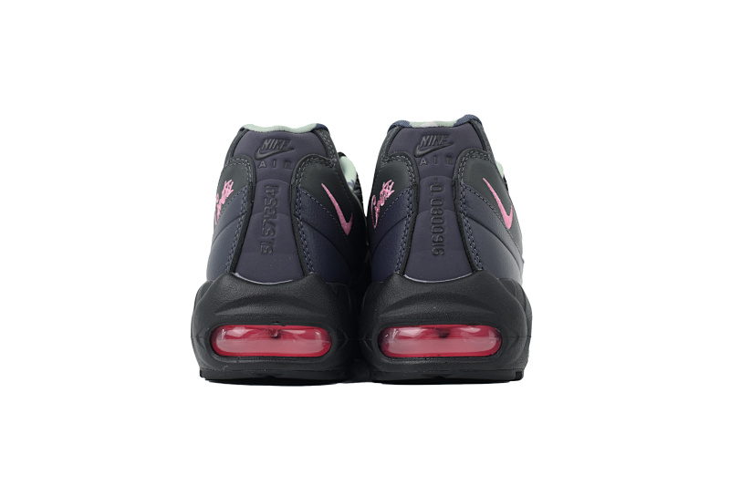 【CA1KZ】黑粉 KZ版本耐克95气垫 Corteiz x Nike Air Max 95 FB2709-001“Pink Beam”