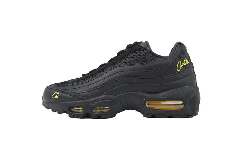 【CA1KZ】黑黄 KZ版本耐克95气垫 FB2709-003 Corteiz x Air Max 95 SP 'Black Tour Yellow'
