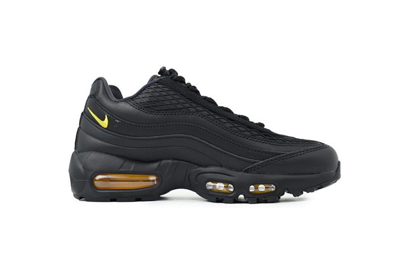 【CA1KZ】黑黄 KZ版本耐克95气垫 FB2709-003 Corteiz x Air Max 95 SP 'Black Tour Yellow'