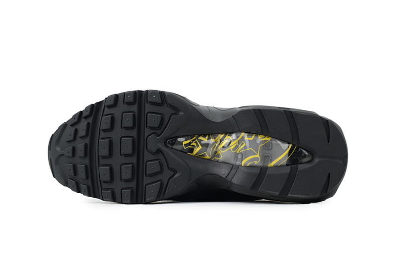 【CA1KZ】黑黄 KZ版本耐克95气垫 FB2709-003 Corteiz x Air Max 95 SP 'Black Tour Yellow'