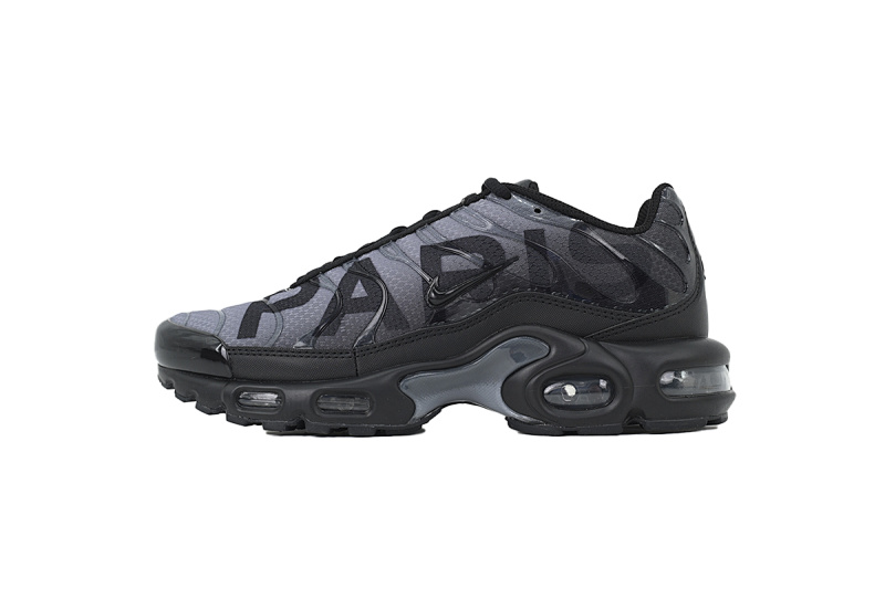 【BA3MA】黑灰 耐克 NIKE 休闲时尚跑步鞋 IB2253-001 Nike Paris Saint-Germain x Air Max Plus 'Black Particle Grey'
