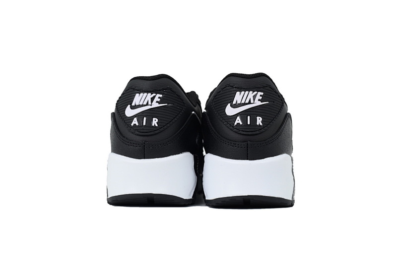 【BA1MA】皮革黑白 耐克90联名气垫跑鞋 CD6864-029  Air Max 90 Leather GS 'Black White'