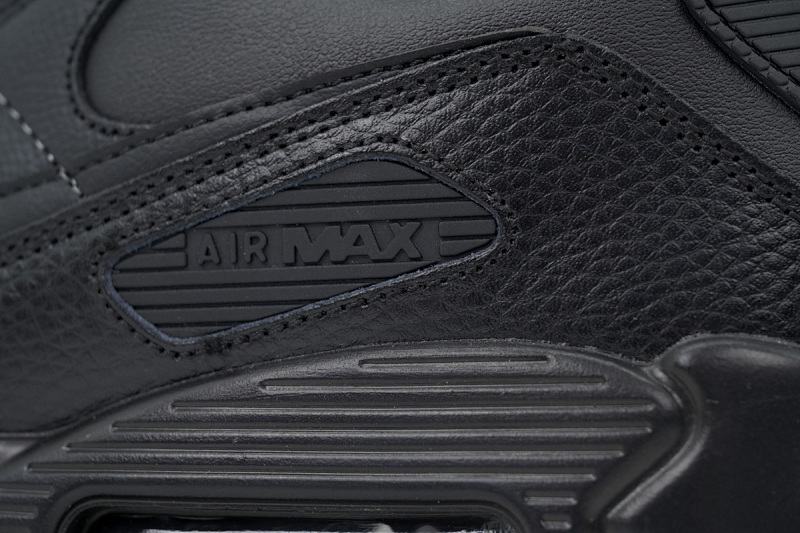 【BA1MA】黑色 耐克90联名气垫跑鞋 CZ5594-001 Air Max 90 Leather 'Triple Black'