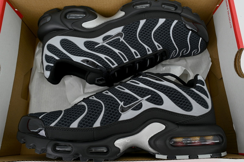 【BA3MA】黑银-001 耐克 NIKE 休闲时尚跑步鞋 HQ3029-001 Air Max Plus Premium 'Black Metallic Silver'