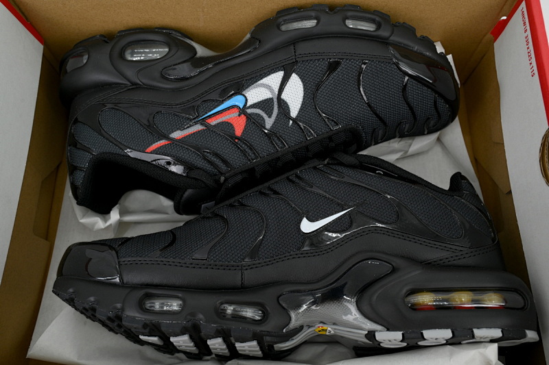 【BA3MA】黑红-001 耐克 NIKE 休闲时尚跑步鞋 FJ4224-001 Air Max Plus 'Multi Swoosh - Black Bright Crimson'