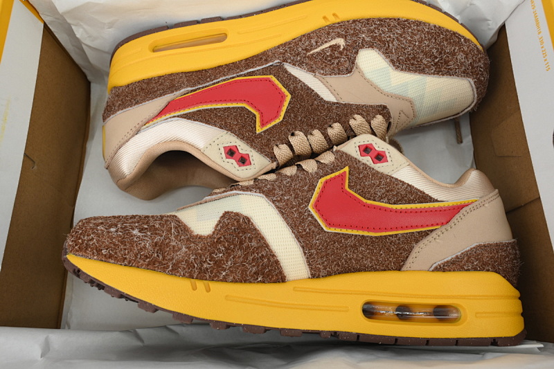 【CA3TS】棕色-200 耐克87气垫 HV5776-200 Air Max 1 'Low Poly - Big Head Origins'