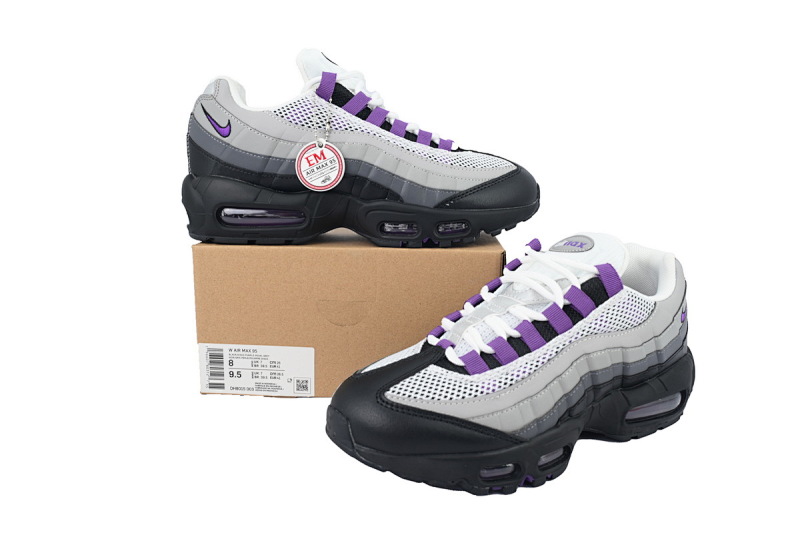 【BA1MC】1代灰紫 耐克95气垫 HD8015-003 Air Max 95 'Grey Purple'