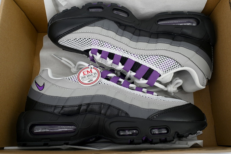 【BA1MC】1代灰紫 耐克95气垫 HD8015-003 Air Max 95 'Grey Purple'