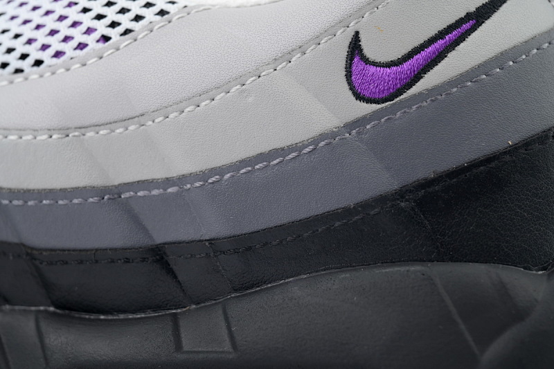 【BA1MC】1代灰紫 耐克95气垫 HD8015-003 Air Max 95 'Grey Purple'