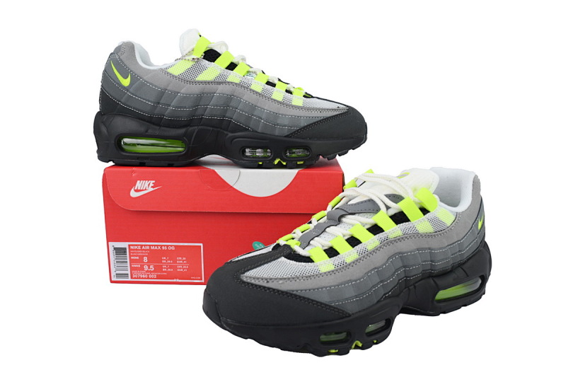 【BA1MC】1代荧光绿 耐克95气垫 307960-002 Nike Wmns Air Max 95 'Volt'