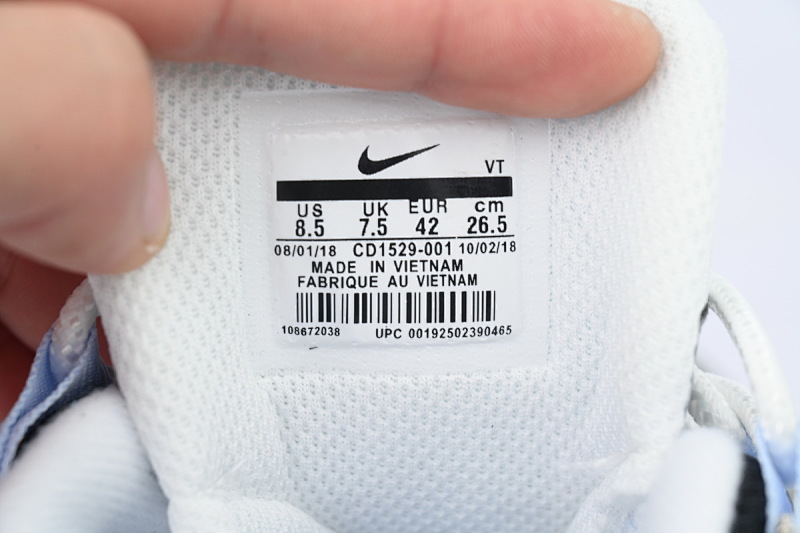 【BA1MC】1代灰白浅蓝 耐克95气垫 CD1529-001 Air Max 95 'Aluminum'