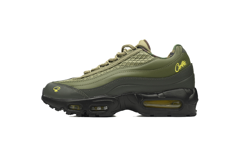 【CA1CK】橄榄绿 耐克95气垫Corteiz x Nike Air Max 95 FB2709-300 “Gutta Green”