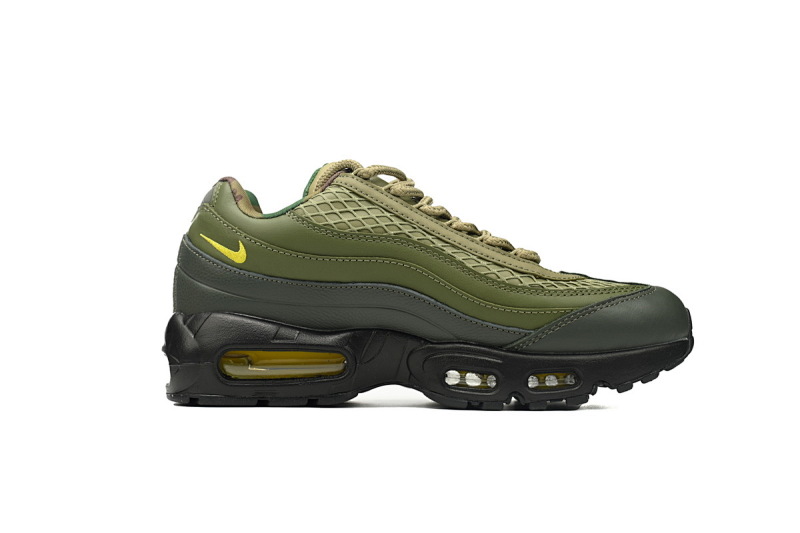 【CA1CK】橄榄绿 耐克95气垫Corteiz x Nike Air Max 95 FB2709-300 “Gutta Green”